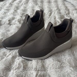 DKNY Women's Slip-On Sneakers - Dark Gray